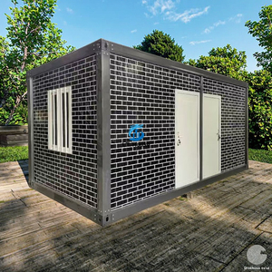 บ้านสำเร็จรูปแบบโมดูลาร์ ฮวยอิง ขนาด 20 ฟุต ผลิตจากแผ่นแซนวิช ทันสมัย ติดตั้งง่าย ถอดประกอบได้ เคลื่อนย้ายสะดวก ใช้เป็นบ้านพักอาศัย สำนักงาน โรงแรม - Product Image 1