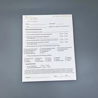 Bloc de Notas para Información Confidencial del Paciente, Recambio de Bloc de Notas, Formulario de Consulta, Bloc de Notas Médicas A4, Blocs de Notas para Hospital, Personalizados