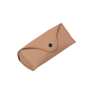 Pu Leder Brillen tasche Neuheiten Soft Folding Brillen tasche Retro Leder Sonnenbrille etuis - Product Image 5