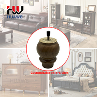 Patas de muebles modernos de madera maciza HUAWEI para dormitorio, sala de estar, Hotel, para armarios, camas, aparadores, sofás