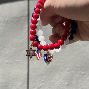 Natural Stone <b>Bracelet</b> Colorful Glass Beaded Wealth Attraction In-house Production for Wholesalers Low MOQ - Product Image 4