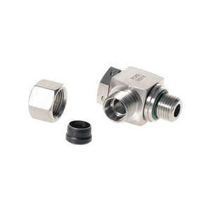 ข้อต่อข้อศอกสแตนเลส ROKE 316 SS DIN2353 ข้อต่อท่อไฮดรอลิก 6-42 มม. สำหรับน้ำ น้ำมัน แก๊ส - Product Image 5