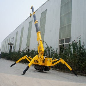 Hydraulischer Spinnen-Raupenkran 5 Tonnen | 22 m max. Höhe | 5-teiliger Ausleger | Bau/Industrie - Product Image 5