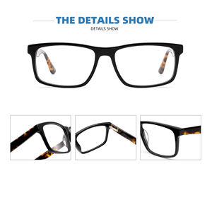 Marcos de <span class=keywords><strong>gafas</strong></span> de diseñador italiano para hombres, Marcos ópticos de acetato, marco de <span class=keywords><strong>gafas</strong></span> Vintage <span class=keywords><strong>Tom</strong></span>, <span class=keywords><strong>gafas</strong></span> al por mayor de China - Product Image 2