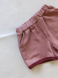 ชุดเสื้อผ้าฤดูร้อนแบบปรับแต่งได้สำหรับเด็กขนาดใหญ่พิเศษ2-Pcs ลายลำลองสีทึบตัดกับวาฟเฟิลผ้าฝ้ายสไตล์หวาน - Product Image 2