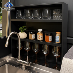 Îlot de cuisine extérieur de luxe en acier inoxydable 304 avec auvent rétractable motorisé et support TV intégré, barbecue inclus - Product Image 5