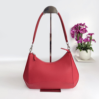 Schicke Vintage Damen Halbmond-Tasche Hochwertige Glatte Leder Wasserdichte Tragbare Unterarm-Hobo-Tasche Kundenspezifische OEM ODM