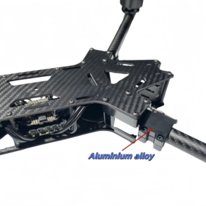 Kit de Marco Plegable para Dron de 15 Pulgadas de Fibra de Carbono, Marco Cuádruple de Aleación de Aluminio con Base de Fijación de Hélices y Soporte para Antena para Fotografía Aérea - Product Image 2