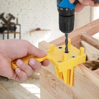 Kit de gabarit manuel pour le positionnement d'outils en bois, perceuse pour le travail du bois, perforateur pour les joints à chevilles