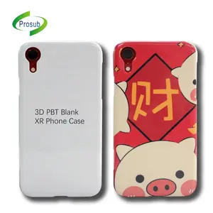Prosub 3D PBT Sublimation Blank Phone Case For Iphone XR Custom Mobile Cover