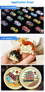 Impresora UV Plana A1 con Posicionamiento Visual, Tamaño 6090, para Imprimir Juguetes, Monedas, Medallas y Accesorios Metálicos - Product Image 5