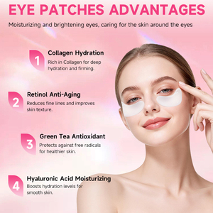 Bestseller Kollagen-Augenmaske Niacinamid-Peptid-Augenpatches mit Eigenem Logo zur Reduzierung Feiner Linien und Verbesserung der Hauttextur - Product Image 2
