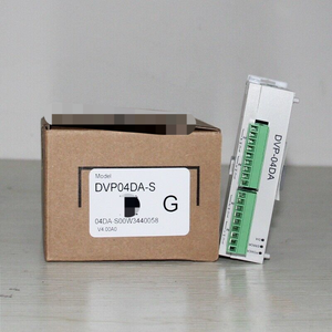 Yeni ve Orijinal DVP02DA-S PLC Analog Çıkış Modülü Depoda Mevcut PLC Programlama Kontrol Cihazı - Product Image 1