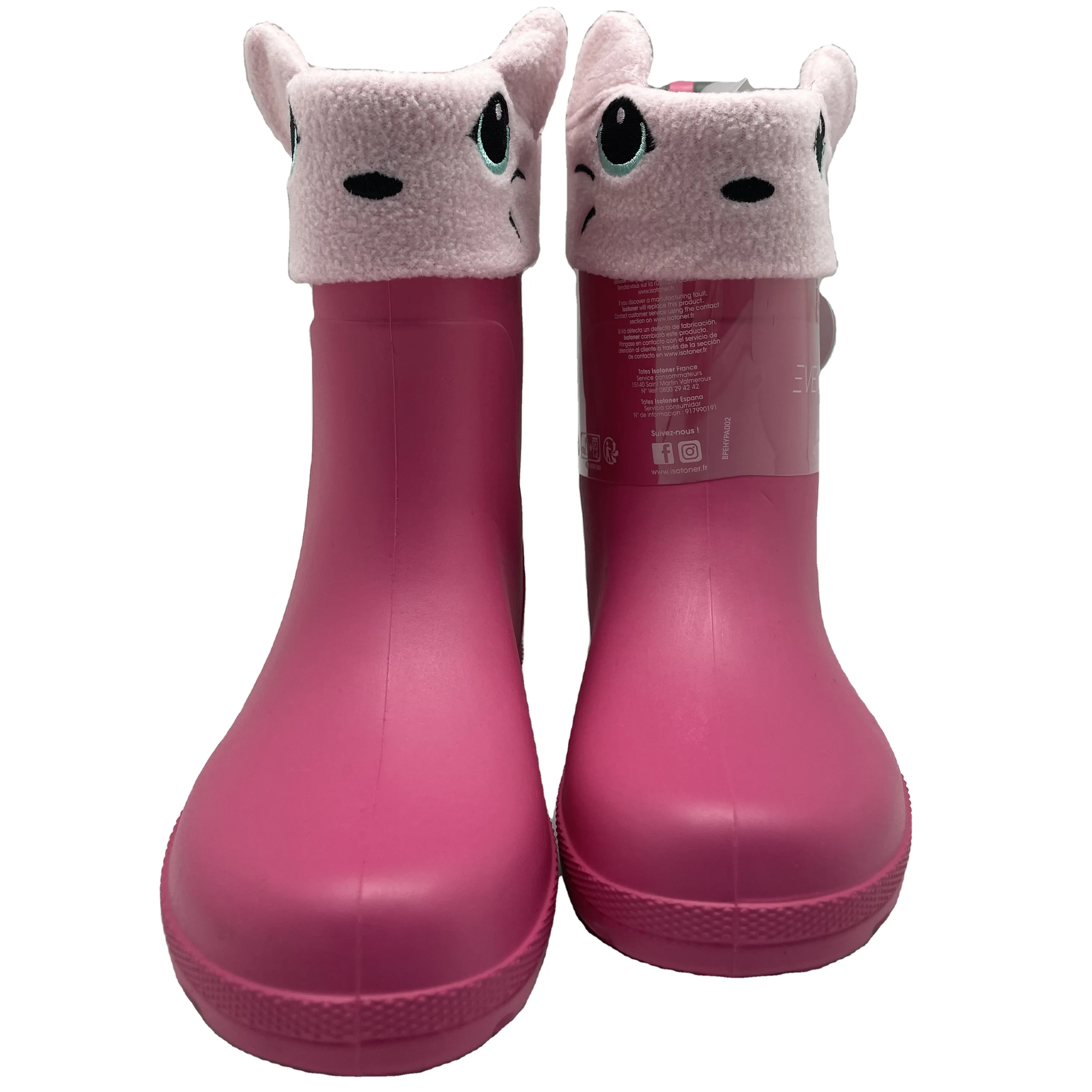 cartoon cat rain boots oil proof Waterproof Silicone Shoe Reusable Rubber pink camo rain boots children's cute rain boots