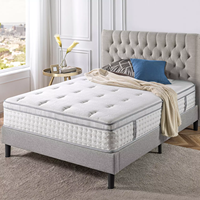 Matelas de lit d'hôtel haut de gamme, design moderne, épaisseur personnalisée, matelas rafraîchissant pour un sommeil réparateur, style européen, respectueux de l'environnement