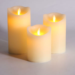 Bougie <span class=keywords><strong>LED</strong></span> à simulation de flamme mobile alimentée par piles de Mermei pour la décoration de la maison - Product Image 6