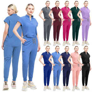 42015 Jogger Scrubs Ensemble de Yoga Sans Coutures Crossfit et Cardio Intensif Vêtements de Sport pour Femmes Premium Style Pro - Product Image 1