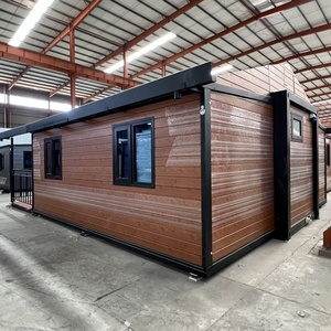 Afneembare Uitbreidbare Container Huis Geprefabriceerde Draagbare Huis Kleine Villa Met <span class=keywords><strong>3</strong></span> Slaapkamer En Binnenplaats - Product Image 3