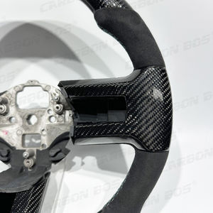Ventes Directes Usine pour Volant de Voiture en Fibre de Carbone Personnalisable Style Course <span class=keywords><strong>Ford</strong></span> <span class=keywords><strong>Mustang</strong></span> GT 2011-2014 Modèles Sheber - Product Image 2