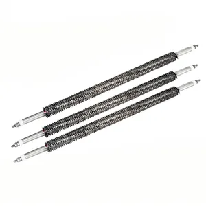 1000w electric finned straight tubular air heating elements