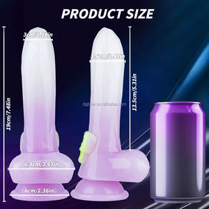 Dildo réaliste en silicone monstre extraterrestre avec ventouse, long plug anal en forme d'arc, jouets sexuels souples pour femmes, hommes et couples - Product Image 2