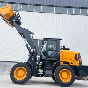 Mini-lader diesel 0,8 ton 1,5 ton 2 ton 2,5 ton laders 4-wiel lader elektrisch met bak fabrieksgroothandelsprijs goedkoop - Product Image 4