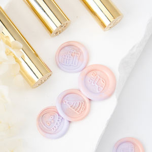 Timbre Flash en laiton <span class=keywords><strong>de</strong></span> tête <span class=keywords><strong>de</strong></span> sceau <span class=keywords><strong>de</strong></span> cire <span class=keywords><strong>de</strong></span> conception exquise pour <span class=keywords><strong>la</strong></span> décoration <span class=keywords><strong>de</strong></span> sceaux <span class=keywords><strong>de</strong></span> mariage et d'enveloppes cadeaux - Product Image 3