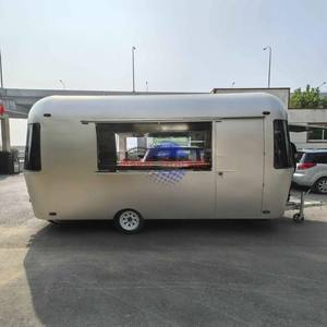 Carrito de Cocina Móvil Moderno para Venta de Aperitivos y Bebidas en la Calle - Product Image 3