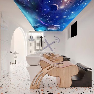 LUX Fashion New Hair Salon Display Counter Furniture for Barber Shop - Product Image 5