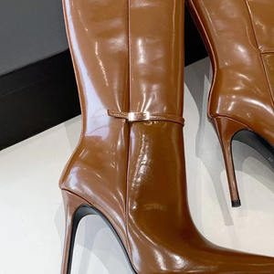 Botas de mujer chaussures pour femmes à la mode <span class=keywords><strong>2023</strong></span> chaussures pour femmes talons hauts talons design bottes au-dessus du genou pour femmes talons hauts minces - Product Image 5
