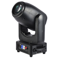 Projecteur de scène professionnel 3-en-1 BSW à LED blanches 250W avec fonctions Beam, Spot, Wash et Zoom, 17 canaux, IP33