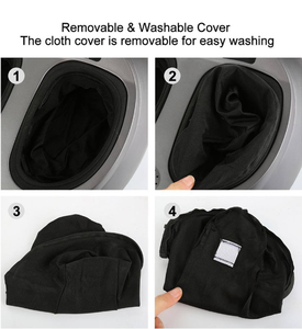 Masajeador de Pies Eléctrico con Rodillos Shiatsu, Vibración y Calor para Mejorar la Circulación Sanguínea, Salud y Bienestar - Product Image 4