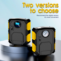 Gonfleur de pneus numérique en ligne best-seller avec multifonction, voiture DC 12 V voiture Portable Auto compresseurs d'air pompe à