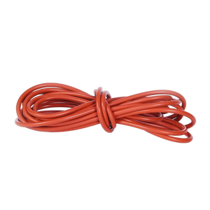 רצועת איטום גומי עגולה אדומה עמידה בטמפרטורות גבוהות מסיליקון דונגטינג 1/2/3/4/5/6/8/10/12/15 מ\\\"מ סין (הונאן) - Product Image 3