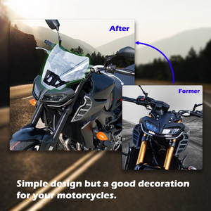 XXUN moto pare-brise pare-vent écran déflecteur pour Yamaha <span class=keywords><strong>MT</strong></span>-<span class=keywords><strong>09</strong></span> SP MT09 <span class=keywords><strong>MT</strong></span> <span class=keywords><strong>09</strong></span> SP <span class=keywords><strong>2021</strong></span> 2022 - Product Image 5
