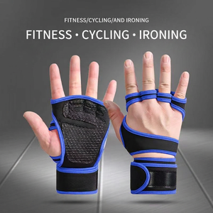 Gants de fitness respirants à demi-doigts pour l'haltérophilie et l'entraînement de force en salle de sport - Product Image 3