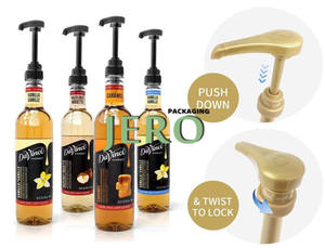 <span class=keywords><strong>Prix</strong></span> d'usine – Bouteille de <span class=keywords><strong>sirop</strong></span> en plastique PP anti-déversement de 8 à 30 ml avec pompe pulvérisatrice de qualité alimentaire, couvercle et marque JERO pour sucre et sauces - Product Image 6