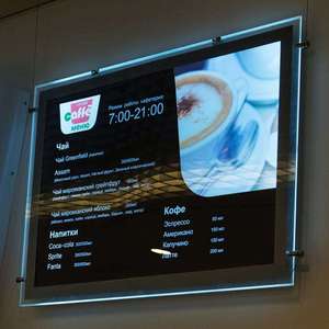 Factory Custom Wall Mount LED Light <b>Box</b> Easy Change Poster Clothing Store Window Display Light <b>Box</b> - Product Image 3
