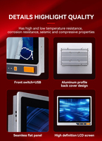 Panel PC Industrial de 15 Pulgadas, Android/Linux, Red Dual, N95, 8GB-128GB DDR4 RAM, IP65, Pantalla Táctil, Computadora Integrada