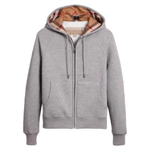 <span class=keywords><strong>Felpa</strong></span> con <span class=keywords><strong>Cappuccio</strong></span> Casual <span class=keywords><strong>Vintage</strong></span> con Zip, Traspirante in Cotone con Logo Frontale per Uomo e Donna - Product Image 3