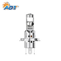 Ampoules de phare LED H4 avec mini-lentille de projecteur 2000LM H4/9003/HB2, ampoules de projecteur LED pour phares, faisceau Hi/Lo