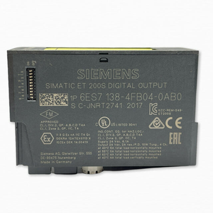 Module électronique de sécurité haute efficacité Siemens 6ES7138-4FB04-0AB0 24V 6A, neuf et en stock pour 2026 - Product Image 4
