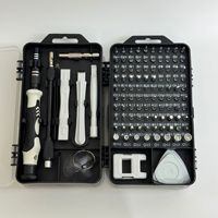 Juego de Herramientas para Reparación de Relojes Móviles OEM, Herramienta de Desmontaje Manual Multifuncional de Acero Aleado, Caja de Destornilladores 115 en 1