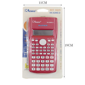 Calculatrice scientifique Kewo KK82MS D 12 chiffres, double alimentation, pour les examens étudiants - Product Image 4
