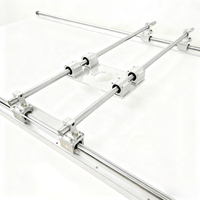 Kit combiné guide linéaire SBR haute précision et axe optique : Assemblage facile pour table à 3 axes, assurant un mouvement fluide à grande vitesse.