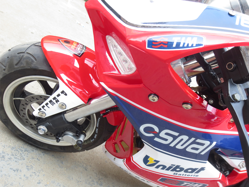 KXD010 GP キッズポケットバイク 60CC 4ストローク E-スタート ミニ