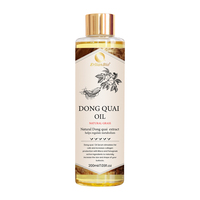 Huile Essentielle Bio Végane de Dong Quai et Maca 200ml Parfum Frais Hydratant Raffermissant Corps et Agrandissement des Fesses