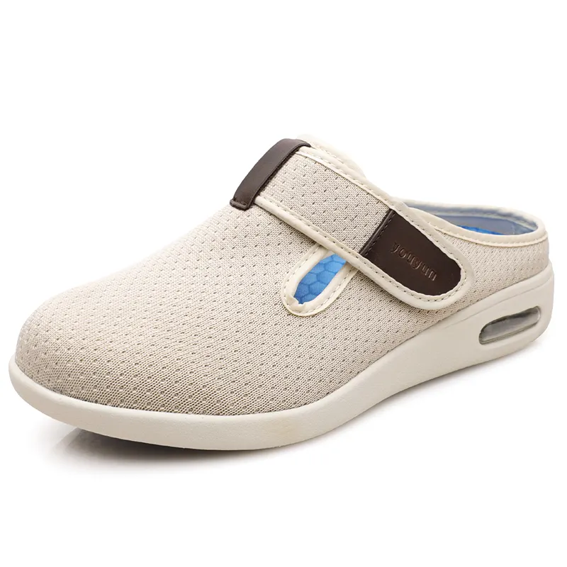Unisex Custom Closed Toe Diabetic Medical Crosby Slippers Shoes Adjustable Orthopedic Slides Sandals