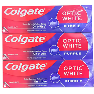 Proveedor Mayorista de Pasta de Dientes Colgate Optic White Purple para Blanqueamiento Dental Avanzado y Cuidado para una Sonrisa Más Brillante - Product Image 3