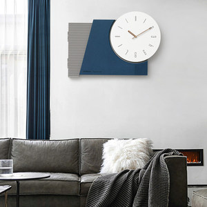 Wozoom <b>Wall</b> <b>Clock</b> With Electricity Meter Cover Modern <b>Silent</b> Quartz Living Room Decor - Product Image 1